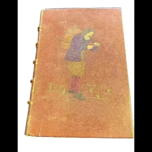 John Bunyan: The Pilgrim’s Progress – Bayntun Inlay Leather Binding Antique gilt - Picture 1 of 9